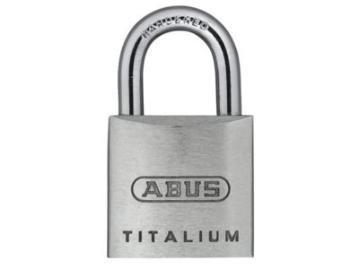 ABUS Mechanical - 64TI/20mm TITALIUM™ Padlock Carded