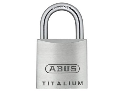 ABUS Mechanical - 64TI/25mm TITALIUM™ Padlock Carded