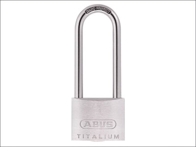 ABUS Mechanical - 64TI/30mm TITALIUM™ Padlock 60mm Long Shackle Keyed Alike KA6311