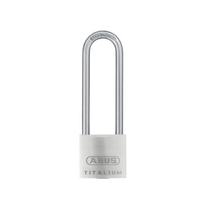 ABUS Mechanical - 64TI/30mm TITALIUM™ Padlock 60mm Long Shackle Keyed Alike KA6312