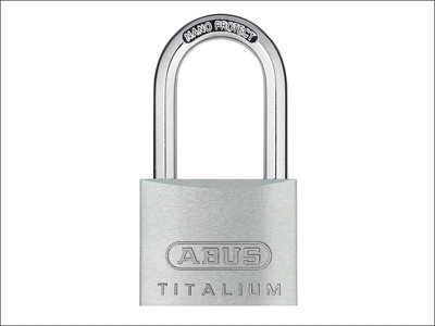 ABUS Mechanical - 64TI/40mm TITALIUM™ Padlock 40mm Long Shackle Keyed Alike KA6411