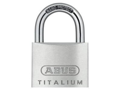 ABUS Mechanical - 64TI/45mm TITALIUM™ Padlock Carded