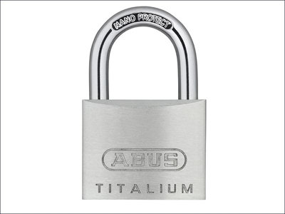 ABUS Mechanical - 64TI/60mm TITALIUM™ Padlock Keyed Alike KA6607