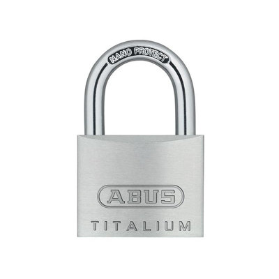 Abus Mechanical 64ti Series Titalium Padlock Multi Colour (40mm Triple Pack)