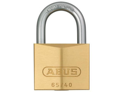 ABUS Mechanical - 65/40mm Brass Padlock Carded
