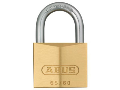 ABUS Mechanical - 65/60mm Brass Padlock Carded
