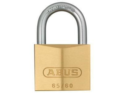 ABUS Mechanical - 65/60mm Brass Padlock Keyed Alike 6603