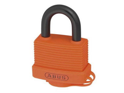 ABUS Mechanical - 70AL/45mm Aluminium Padlock Orange Keyed Alike 6401