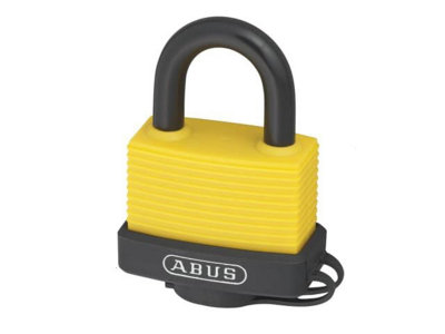 ABUS Mechanical - 70AL/45mm Aluminium Padlock Yellow Keyed Alike 6401