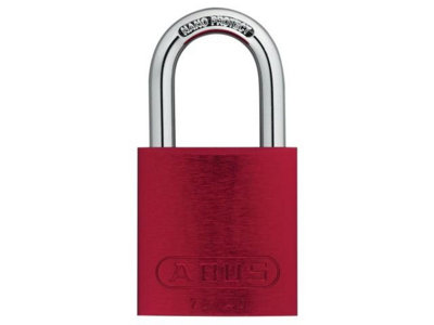 ABUS Mechanical - 72/40mm Aluminium Padlock Red Keyed Alike TT02162