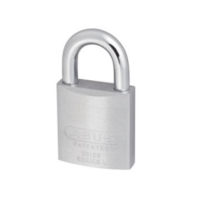 ABUS Mechanical - 83/50mm Chrome Plated Brass Padlock Carded