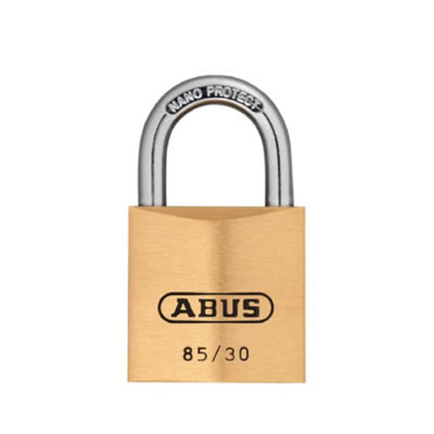 ABUS Mechanical - 85/30mm Brass Padlock Carded