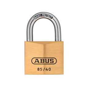 ABUS Mechanical - 85/40mm Brass Padlock Carded