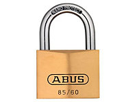 ABUS Mechanical - 85/60mm Brass Padlock Keyed Alike 2703