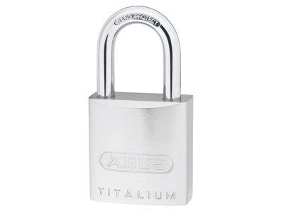 ABUS Mechanical - 86TI/45mm TITALIUM™ Padlock Without Cylinder 70mm Long Stainless Steel Shackle