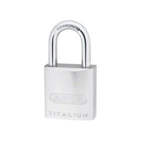 ABUS Mechanical - 86TI/45mm TITALIUM™ Padlock Without Cylinder 70mm Long Stainless Steel Shackle