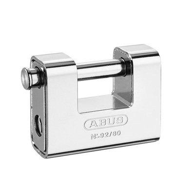 Candado Monobloque Abus 92/65 De Latón Con Llaves Diferente | Cuotas