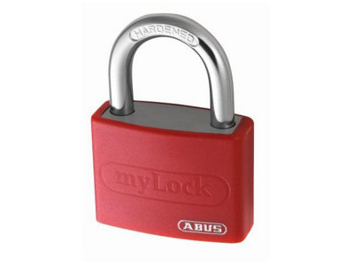 ABUS Mechanical - T65AL/40mm My Lock Aluminium Padlock Red