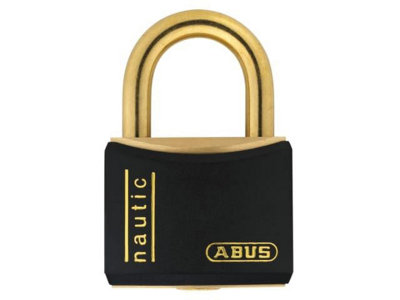 ABUS Mechanical - T84MB/40mm Black Rustproof Padlock