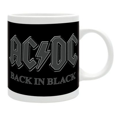 AC/DC Back in Black 320ml Ceramic Mug