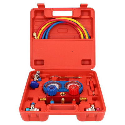 MaXpeedingrods AC Manifold Gauge Set - A/C Diagnostic Tool For R12 R22 R134A R410A