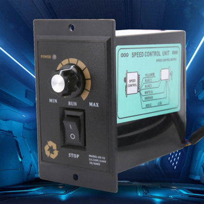 AC Motor Speed Controller for 220V 50/60Hz,300/400/500W Electric Motors ...