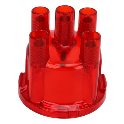AC905509 Car Distributor Cap for Dune Buggy, Ghia, Baja, Bus, Dasher, Campmobile, Thing, Transporter - Red