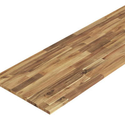 Acacia B/C Panel, 2000x800x26 mm, clear oiled