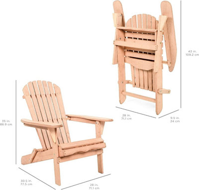 Adjustable deals adirondack chair