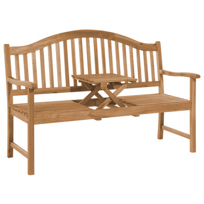Acacia Wood Garden Bench 150 cm HILO - 4