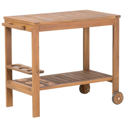 Acacia Wood Garden Drinks Trolley SASSARI