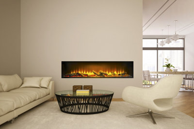 Acantha Aspire 125 Fully Inset Media Wall Electric Fire