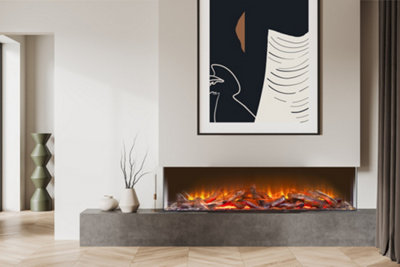 Acantha Ignis 1500 Panoramic Media Wall Electric Fire