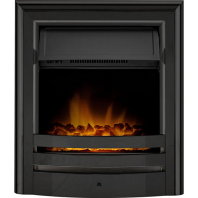 Acantha Vela Electric Fire in Black Nickel Price Comparisons | Compare The Build