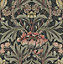 Acanthus Floral Vintage Unpasted Wallpaper