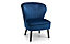 Accent Chair - Luxurious Blue Velvet