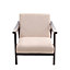 Accent Chair Mid Century Modern Armchair with Solid Wood Frame Lounge Chairs for Bedroom Living Room
