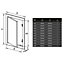Access Panel Stainless Steel 150x200mm Inspection Door Revision
