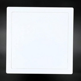 Access Panel White Plastic Inspection Detachable Door Access Hatch Conceal Wiring  12 x 12 inches (300 x 300mm)