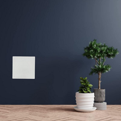 Access Panel White Plastic Inspection Detachable Door Access Hatch Conceal Wiring  4 x 6 inches (100 x 150mm) - 4