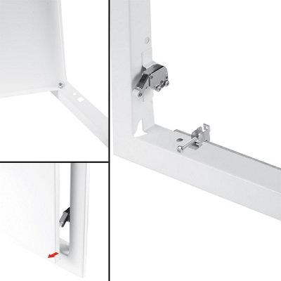 Access Panel White Steel 150x200mm Inspection Door Revision Hatch