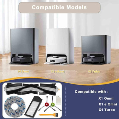 ACCESSORIES FOR ECOVACS DEEBOT X1 OMNI REPLACEMENT PARTS FOR