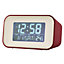 Acctim Alta Retro Digital Alarm Clock Crescendo Alarm Date & Temperature Display Spice