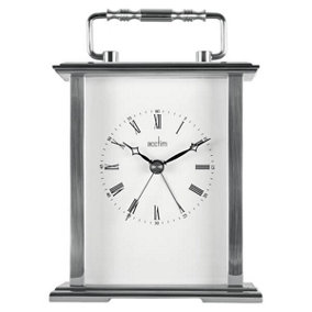 Acctim Gainsborough Mantel Clock Silver