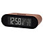 Acctim Kian Digital Alarm Clock Crescendo Alarm Date, Temperature & Humidity Display Pop Up Alarm Soft Coral