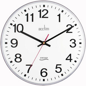 ACCTIM - Silent Non-Ticking Wall Clock 30cm