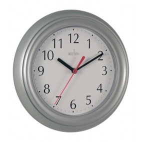 Acctim Wycombe Wall Clock Grey (One Size)