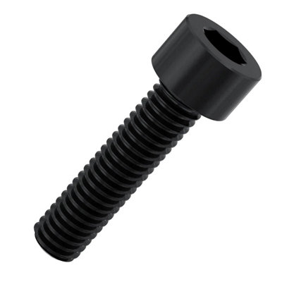Accu - M8 x 30mm Full Thread Cap Head Screws (DIN 912) - High Tensile Steel (12.9) (Pack of 10)