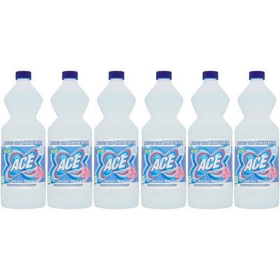 Ace Laundry Bleach Ultra White Floral Bonquet 1L - Pack of 6