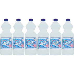 Ace Laundry Bleach Ultra White Floral Bonquet 1L - Pack of 6